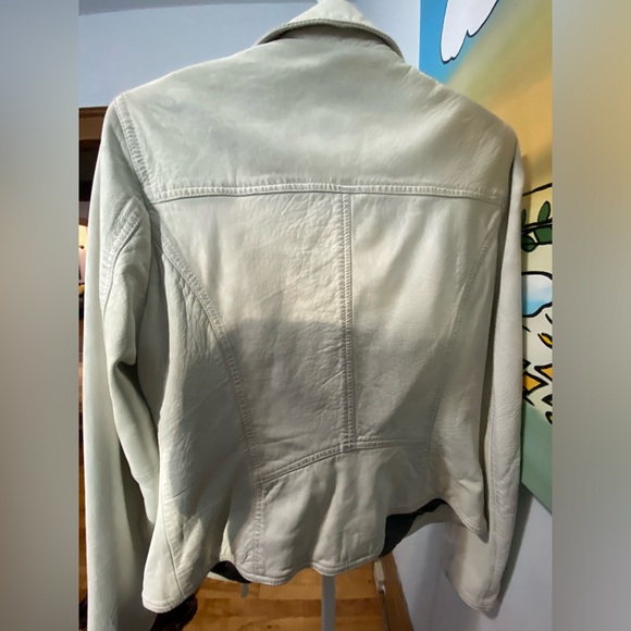 Oakwood Manteau de cuir blanc - Picture 4 of 5